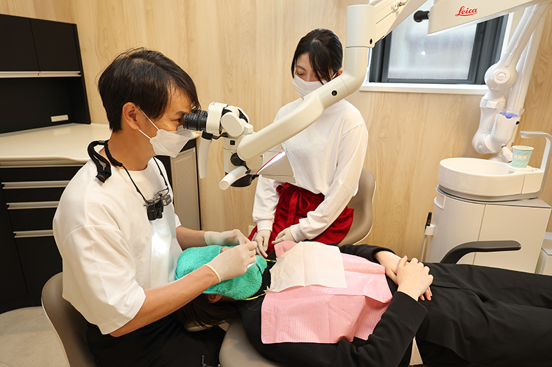 削る量を最小限に。大切な天然歯を残す低侵襲治療(MI治療)